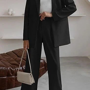 Elegant Women's Casual Suit in various solid colours for a stylish look