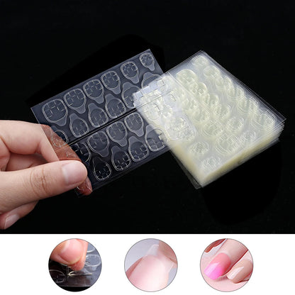 Stylish Nail Art Stickers with Jelly Glue for Seamless Nail Transformation