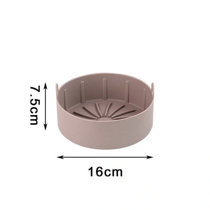 Air fryer silicone pot replacement liners in various colours and sizes