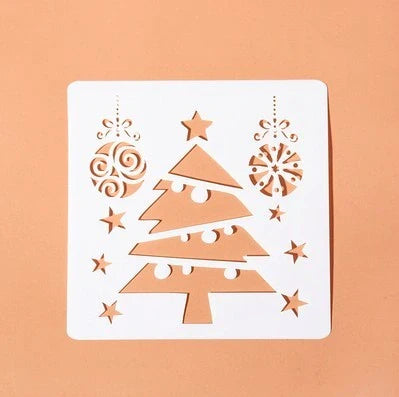 DIY Christmas Hand Tent Album Grow Up Template for creative crafting