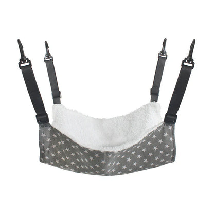 Cosy lamb fleece cat hammock bed in various colours and sizes, perfect for your pet's comfort.