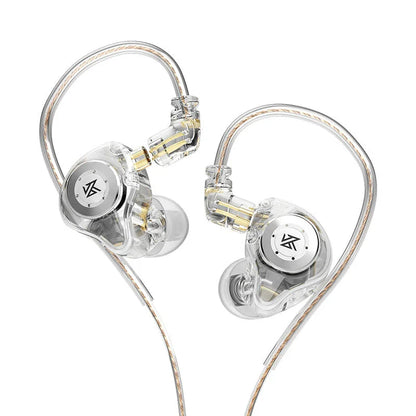 KZ EDX Pro Earphones with powerful bass, noise cancellation, and ergonomic design for active lifestyles.
