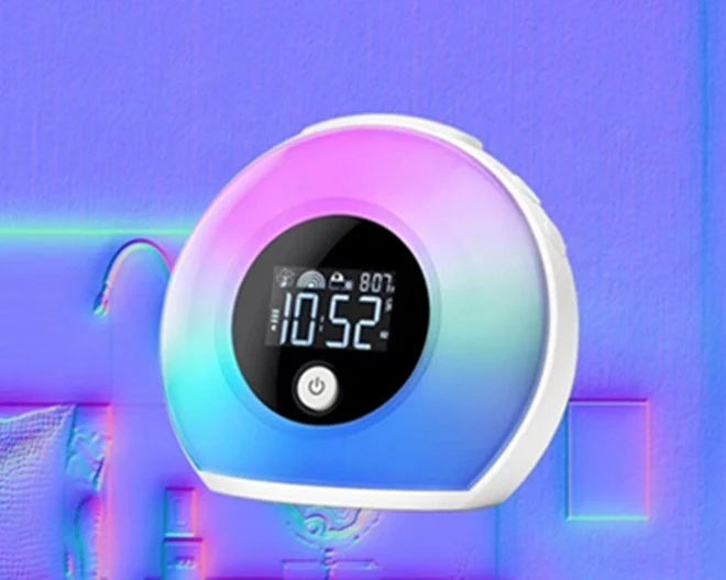 Digital Music Alarm Clock with Bluetooth 5.0 and VA LCD screen