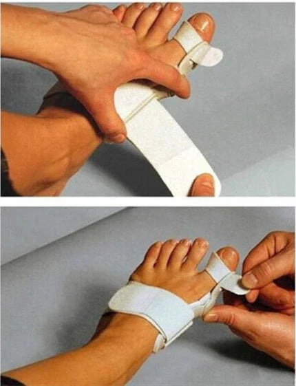 Adjustable Bunion Corrector with foot valgus separator for comfortable, pain-free foot support