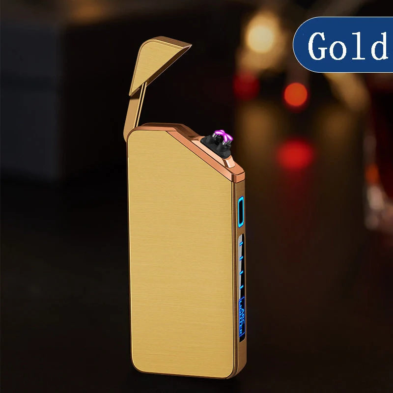 Stylish USB-powered lighter in various colours, featuring a compact and fashionable design for everyday carry