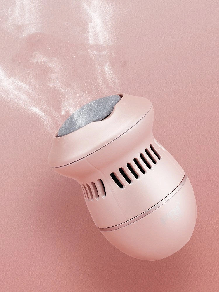 Electric foot file grinder with diamond heads for dead skin removal