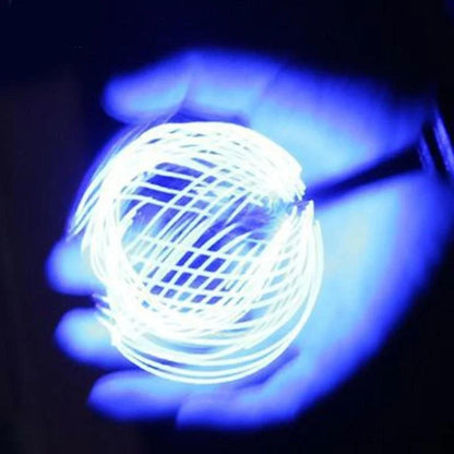 Adjustable Spiral Lamp Generator with mesmerising rotating lights and customisable effects