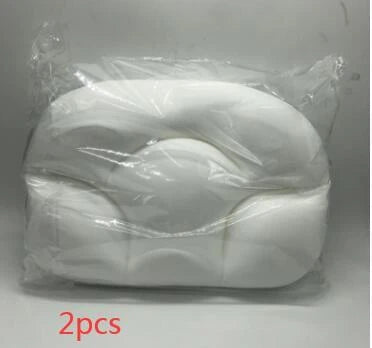 Ergonomic butterfly-shaped memory foam pillow with soft, breathable fabric cover for comfortable side-sleeping
