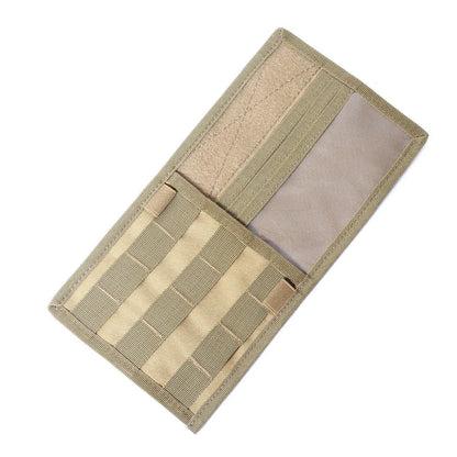 Tactical Visor Organiser with MOLLE-compatible design, made of durable 800D nylon for UK drivers