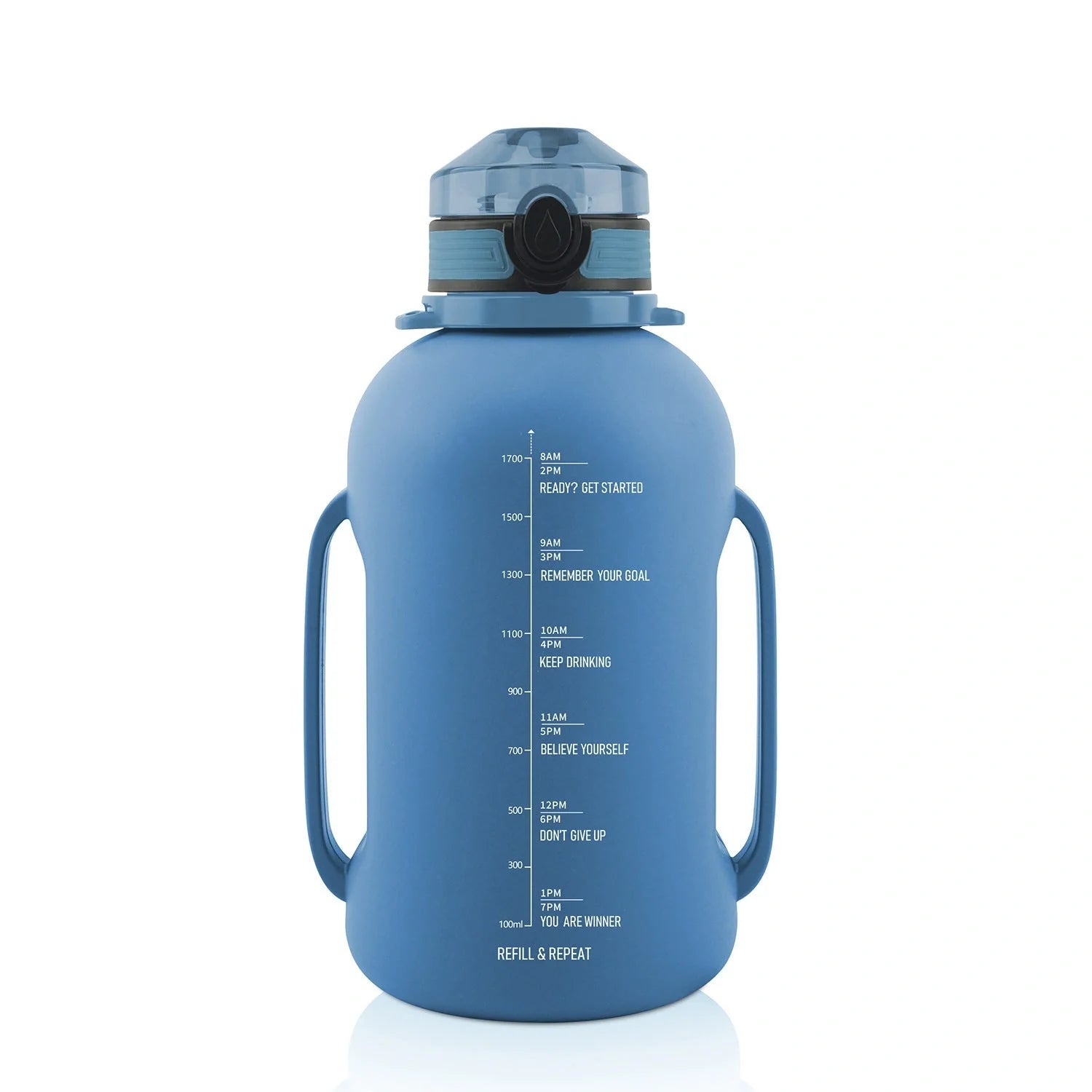 Collapsible silicone water bottle in black, green, and pink with leak-proof cap