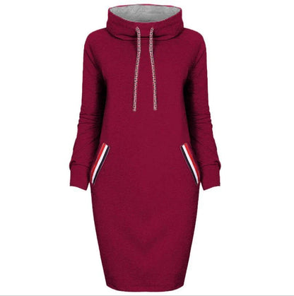 Elegant long sleeve party dress for women, available in a variety of colors and sizes including plus sizes