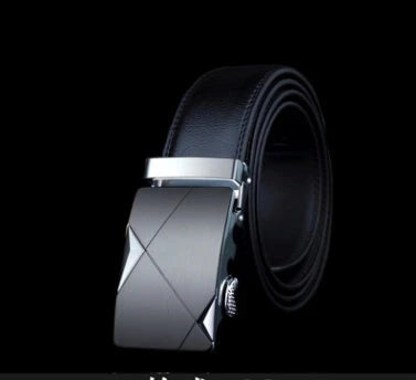 Premium leather automatic buckle belt in multiple styles and sizes