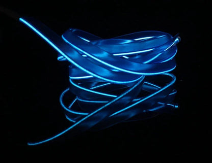 Flexible and water-resistant LED light strips in various vibrant colours, ideal for decorating cars, bicycles, and parties