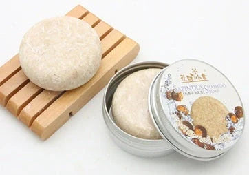 Natural Plant Shampoo Bar with essential oils for healthy hair care