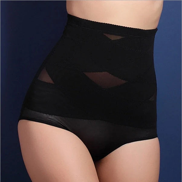 Premium high-waist postpartum shaping pants in black, beige, and multi-color options