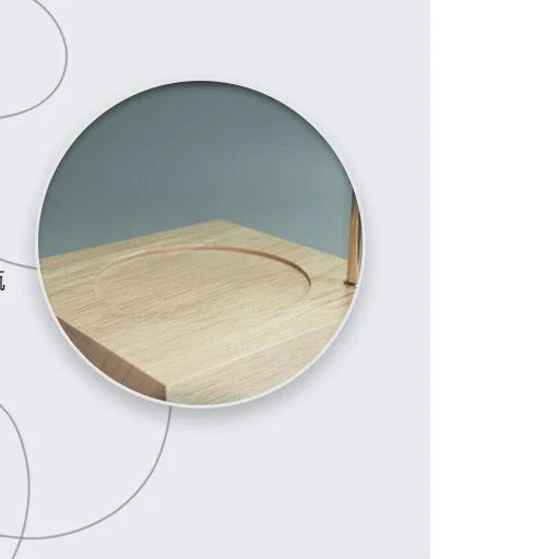 Elegant aromatherapy lamp with a curvy, semi-matte stem design for soothing scents and soft lighting