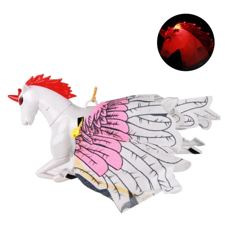 Interactive hanging eagle cat toy for dynamic play