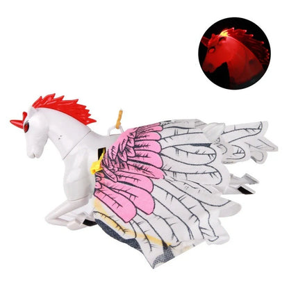 Interactive hanging eagle cat toy for dynamic play