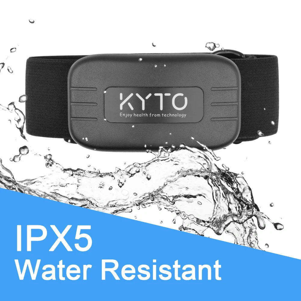 Waterproof Bluetooth 4.0 heart rate monitor chest strap for gym and outdoor sports