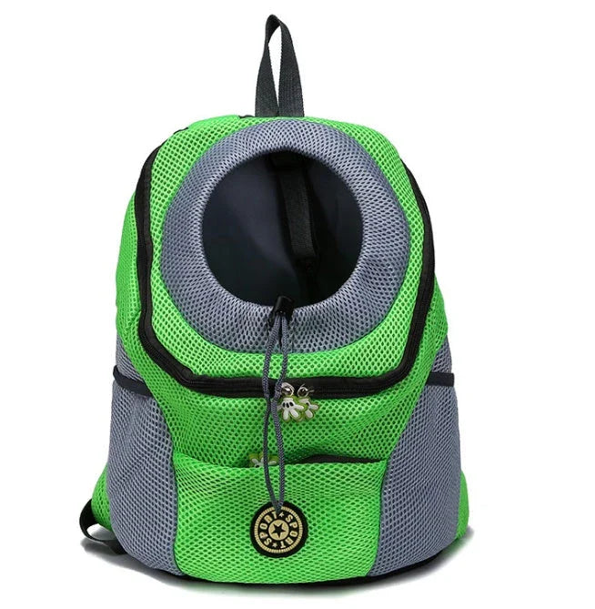 Premium pet carry bag in various colours, featuring breathable mesh panels and reinforced handles for easy transport of your furry companion.