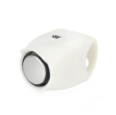 Powerful 120 dB bicycle siren with 6 customisable sound modes, made of premium silica gel for durable and waterproof performance