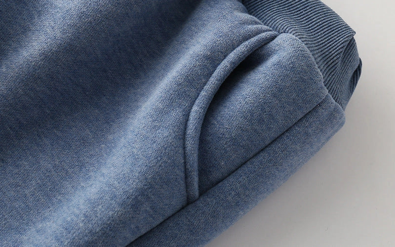 Cotton lamb velvet padded sweatpants in various colours and sizes