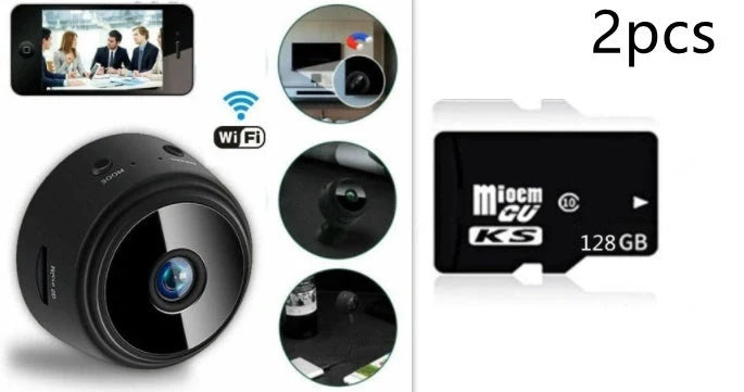 A9 Magnetic Suction Security Camera with HD and infrared night vision features