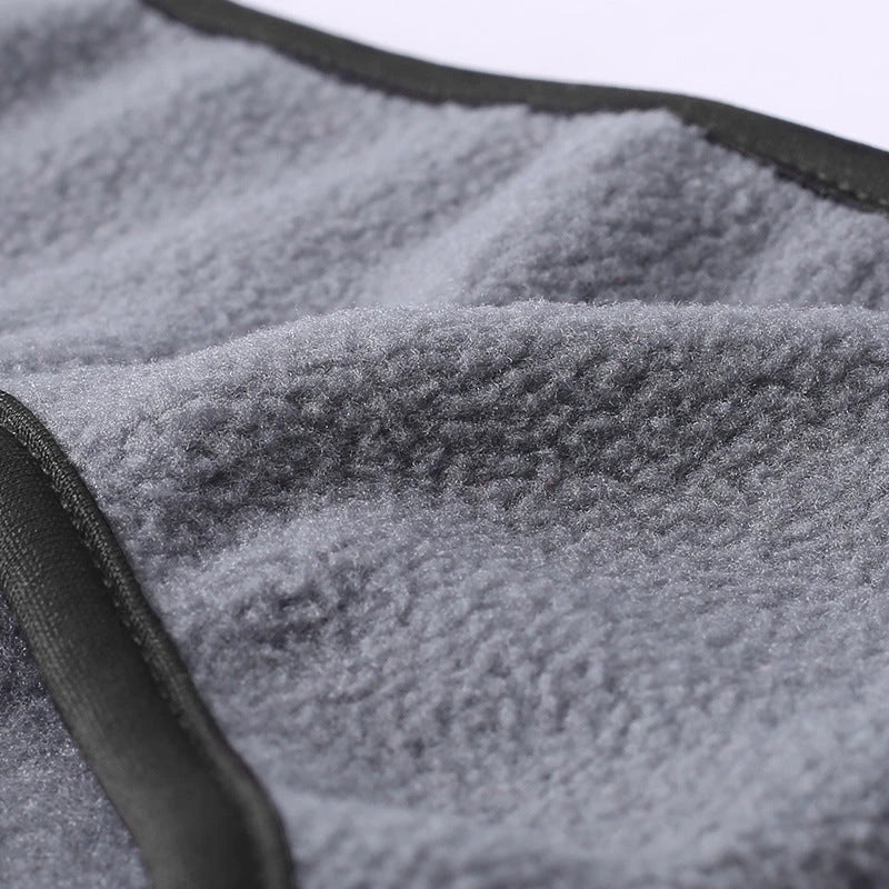 Cozy, contoured fleece headband in multiple colors for sports, fitness, and outdoor workouts