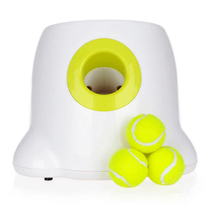Automatic Dog Ball Launcher with 3 distance settings, keeping dogs active and entertained for hours