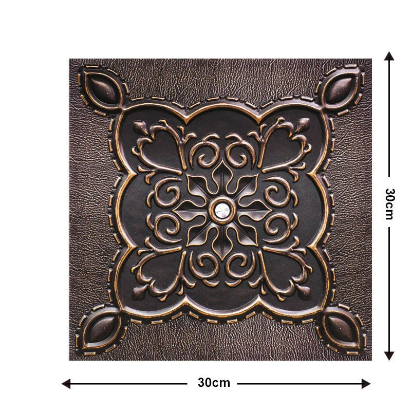 Brick texture self-adhesive wallpaper for moisture-proof home decoration