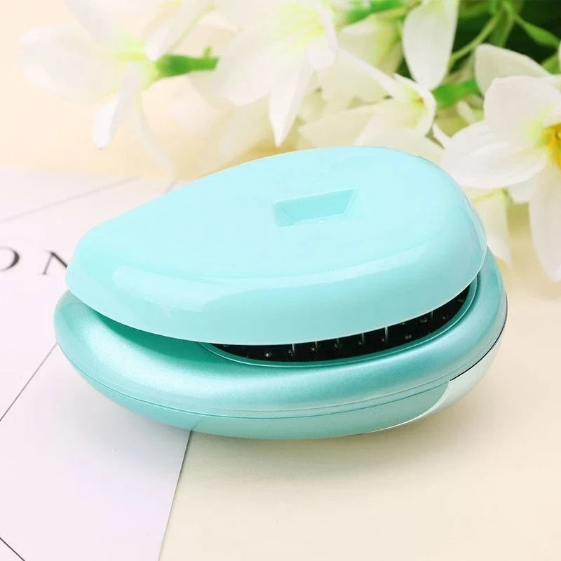 Relaxing Vibration Massage Hair Comb with Negative Ions for Soothing Scalp and Shiny, Healthy Hair