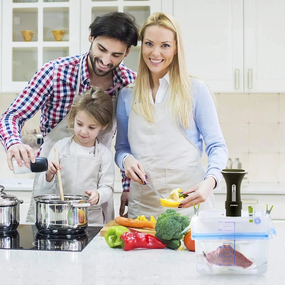 Premium vacuum seal bags for keeping food fresh and organised