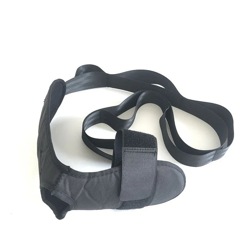 Premium Yoga Stretching Belt for Foot Drop and Hemiplegia Rehabilitation - Customizable, Comfortable, and Safe Stretching Aid