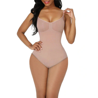 Premium nylon slimming corset in various colours and sizes, designed to sculpt and slim the figure for a flattering, hourglass shape.