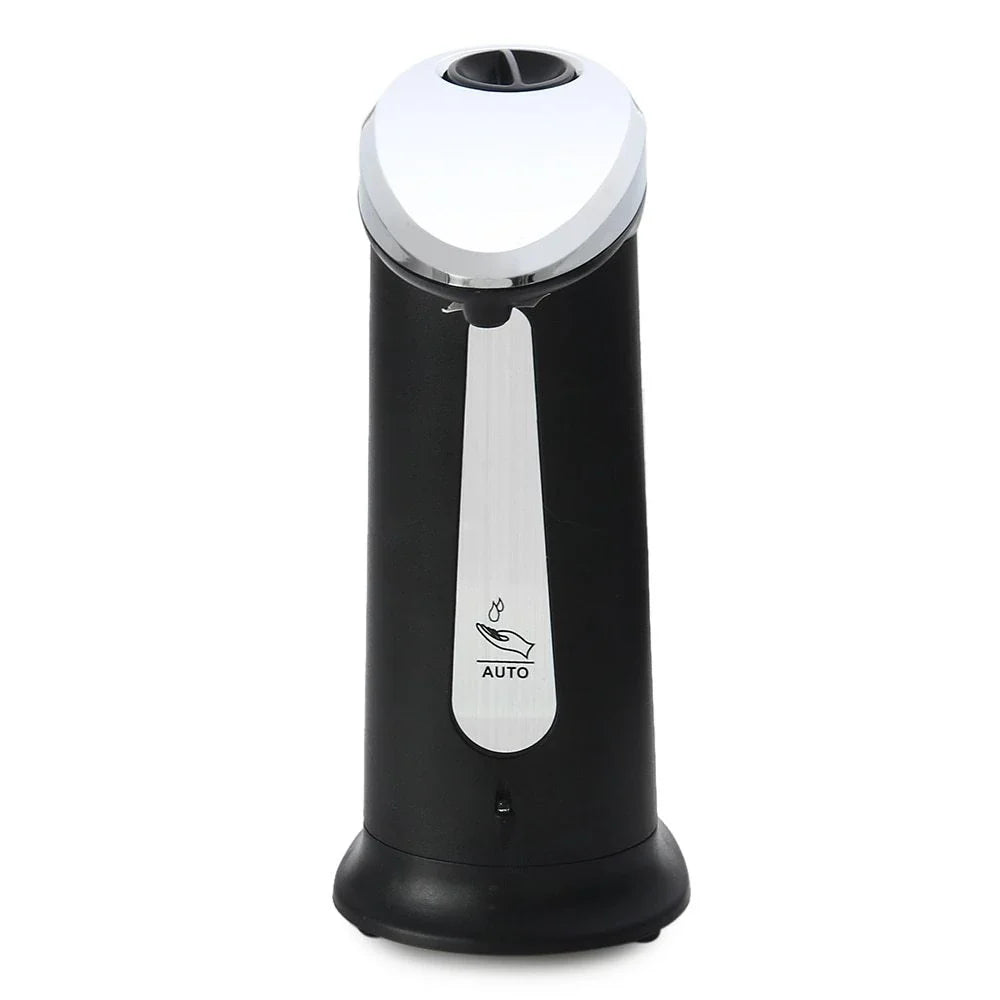 Automatic touchless soap dispenser with smart sensor, 400ml capacity, and sleek design for effortless hand-washing