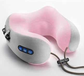 Luxurious Therapeutic Neck and Shoulder Massager with Premium Velvet Exterior and Customisable Massage Settings