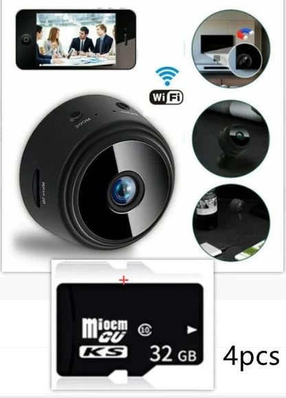 A9 Magnetic Suction Security Camera with HD and infrared night vision features