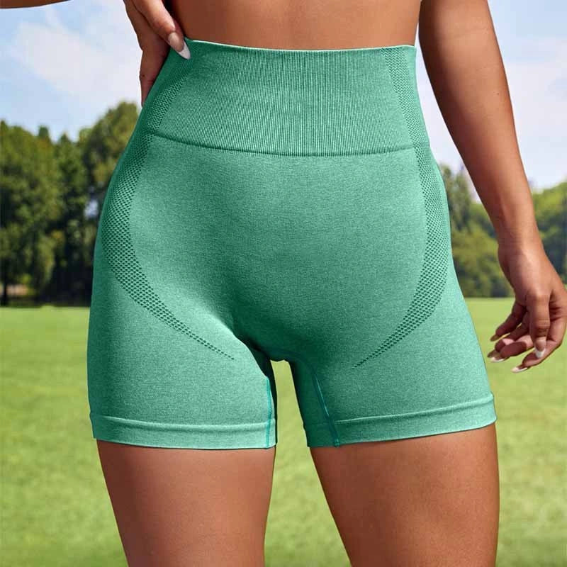 Women's high waist seamless yoga leggings in various colours