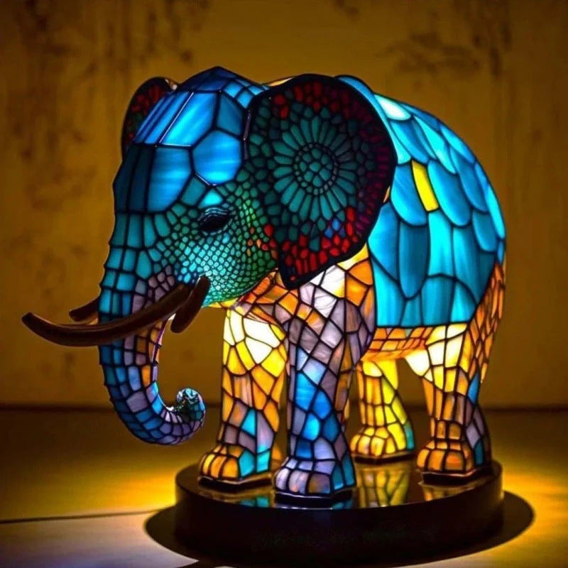 2024 3D Coloured Animal Light Desk Lamp featuring detailed animal designs in vibrant colours