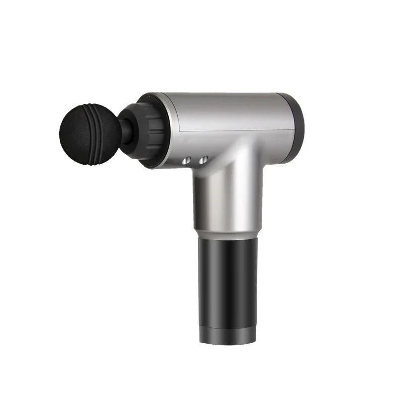 Premium muscle massage gun with interchangeable heads for targeted relief and relaxation