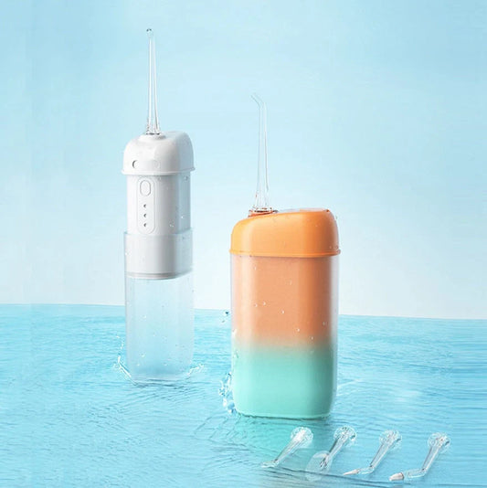 Portable Electric Oral Irrigator with high-pressure pulse technology for deep teeth cleaning