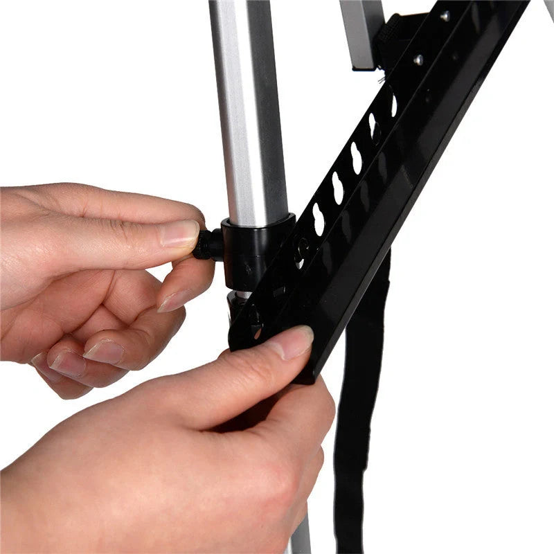 Adjustable aluminium alloy painting stand with carrying bag, perfect for artists and students