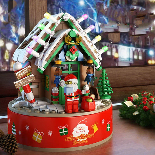 DIY LED Music Box Christmas Tree Ornaments for creative holiday decorating