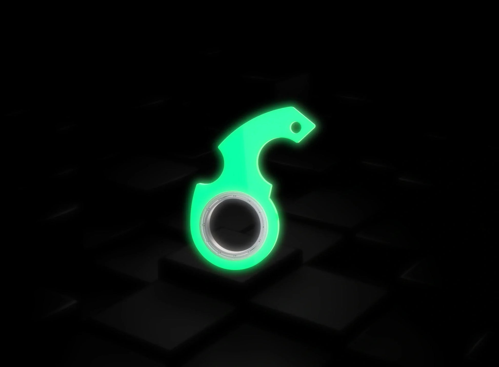 Premium fidget spinner keychain made with durable zinc alloy, available in multiple vibrant colours for stress relief and improved focus