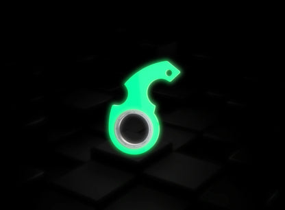 Premium fidget spinner keychain made with durable zinc alloy, available in multiple vibrant colours for stress relief and improved focus