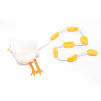 Polar fleece dog foraging toy for slow eating and mental stimulation