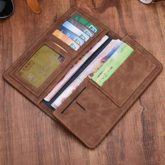 Trendha's premium genuine leather purses, coin bags, and men's wallets in black and brown colours