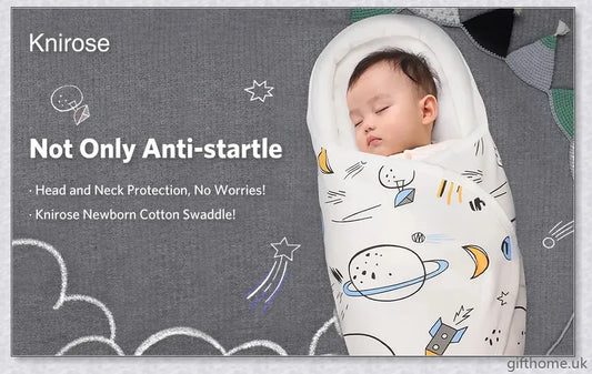 Anti-Startle Swaddle for Babies - Soft, Breathable, and Supportive Baby Swaddle