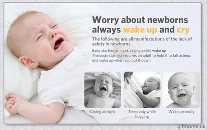 Anti-Startle Swaddle for Babies - Soft, Breathable, and Supportive Baby Swaddle