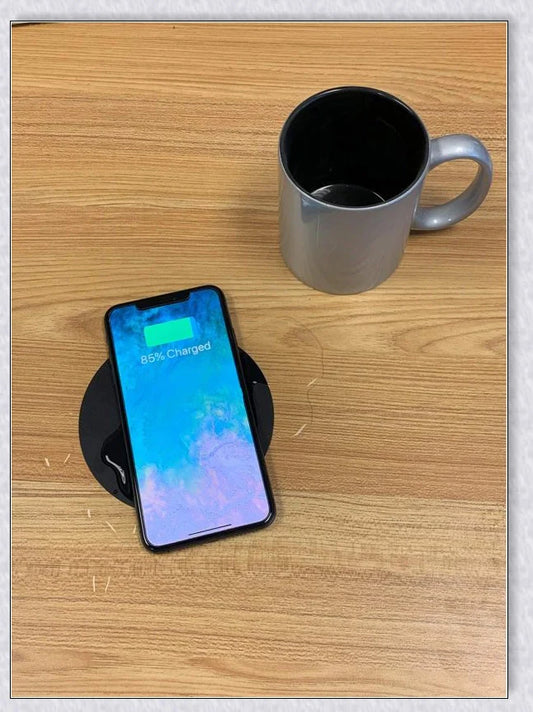 Minimalist Invisible Wireless Charger - Discreet, fast-charging solution for smartphones and other Qi-enabled devices